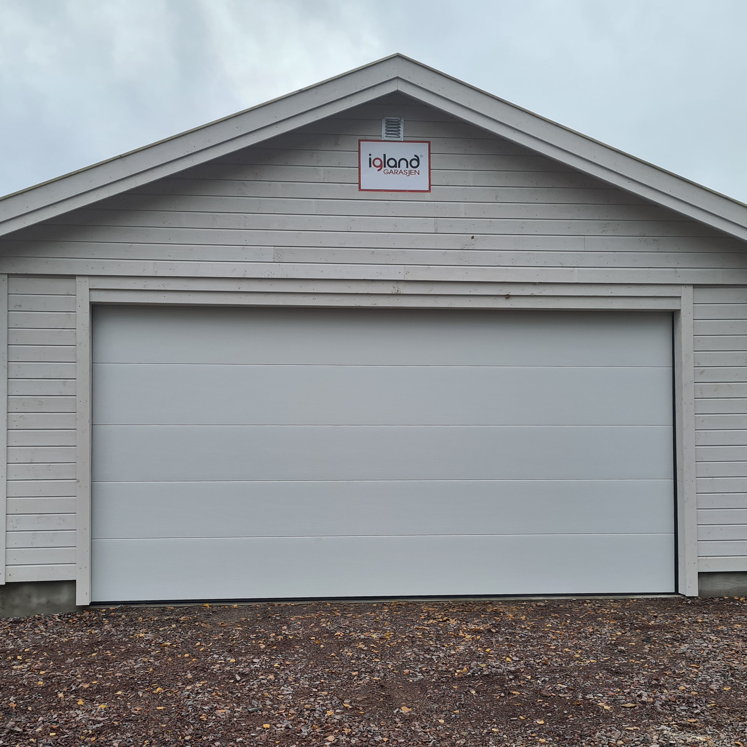 ST L490X246TRENDHVIT Igland Garasjen ST L490X246TRENDHVIT Igland Garasjen